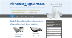 Desktop Screenshot of kingkraft.com.au